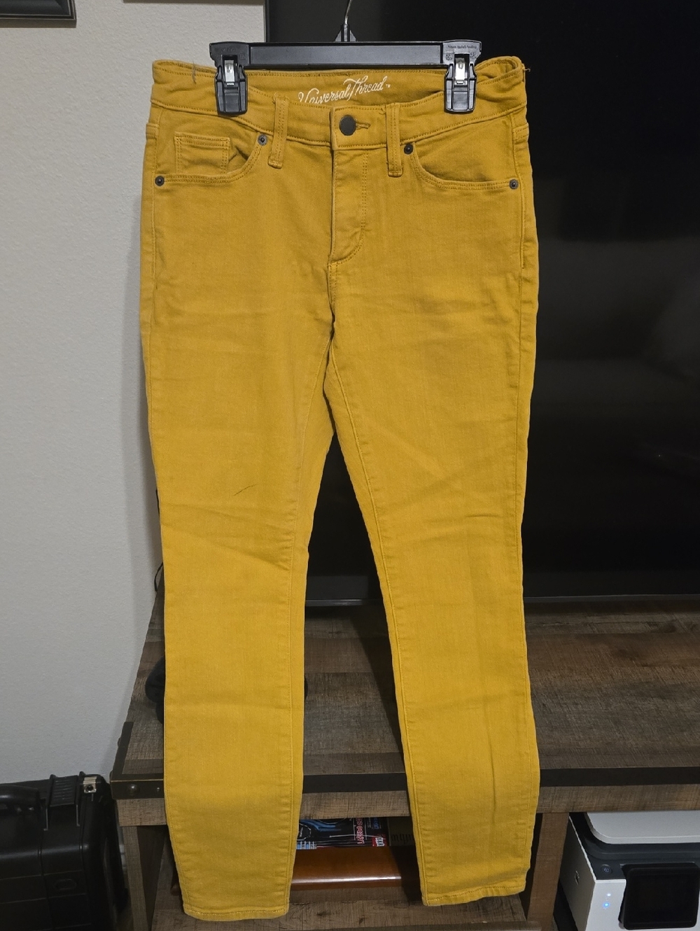 Universal Thread Yellow Skinny Jeans
